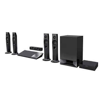 Sony BDV-N7200W 5.1 Blu-ray Heimkinosystem (1200 Watt, 4K UltraHD Upscaling, 3D, WLAN, Smart TV, Bluetooth, NFC, Spotify) schwarz - 1