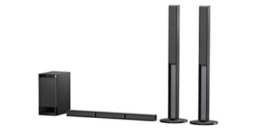 Sony HT-RT4  5.1 Soundbar System (600W, hohe Rücklautsprechern, HDMI, USB, NFC/Bluetooth) schwarz - 4