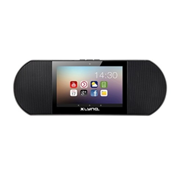 XLYNE MMT Center X7 Multi-Media-Internetradio mit eingebauten Lautsprechern  │ Portables Küchen-Radio und Home-Entertainment-System│ Android 5.1 │7 Zoll Touchscreen │1.3 Ghz Prozessor - 1